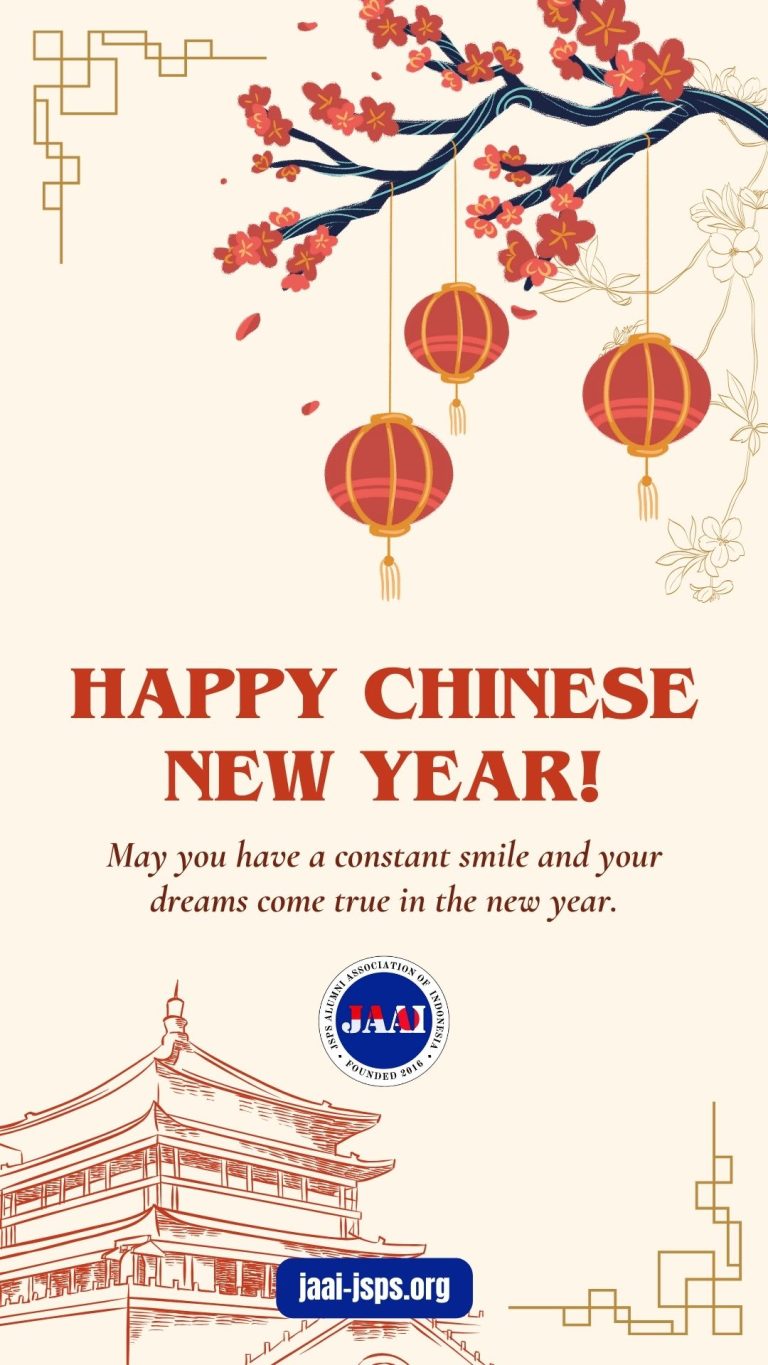 Ucapan Selamat Tahun Baru Imlek 2026 Gong Xi Fa Cai JAAI JSPS